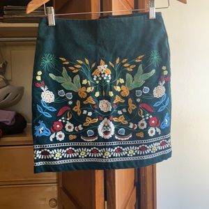 Vintage High Waist Corduroy Skirt *** NEVER WORN